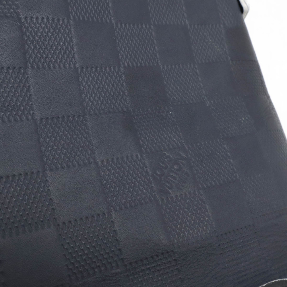 LOUIS VUITTON Navy Damier Shoulder Bag - Picture 5 of 10